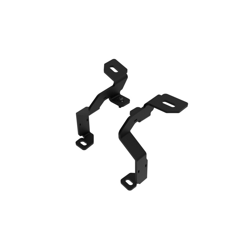 Ford Lightning Light Mount - Pillar / Ditch - KC HiLiTES - Gen 3 Bracket Set - Black, Textured - `21-`27